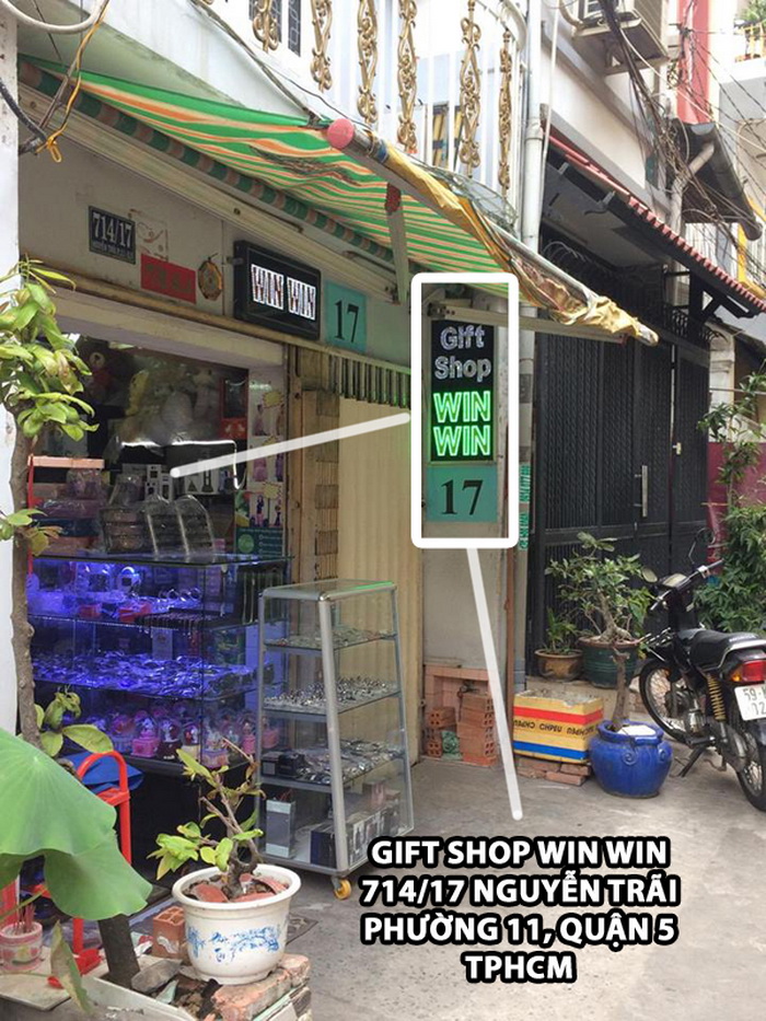 Địa chì shop win win 714/17 Nguyễn Trãi
