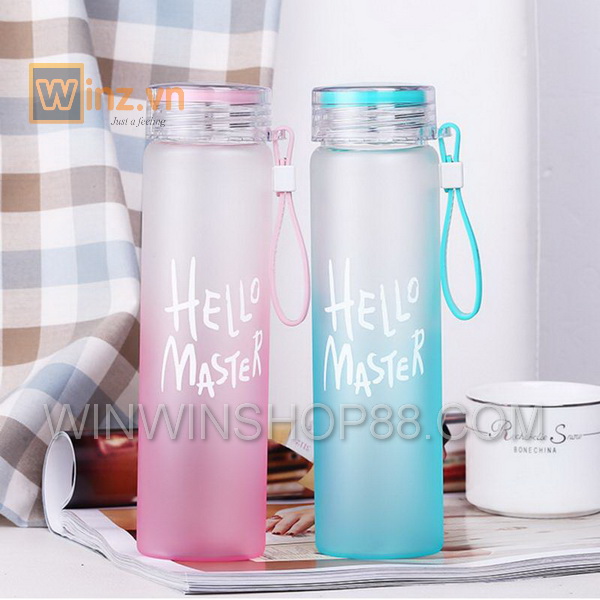 Bình nước Hello Master 480ml