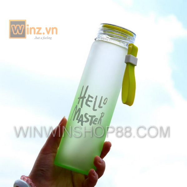 Bình nước Hello Master 480ml