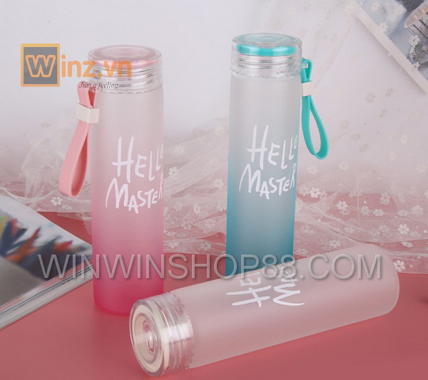 Bình nước Hello Master 480ml