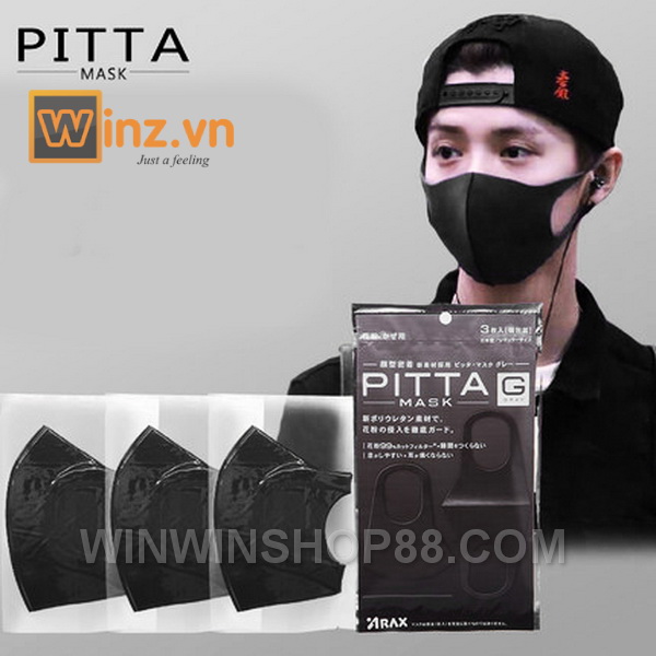 khẩu trang nhật pitta mask