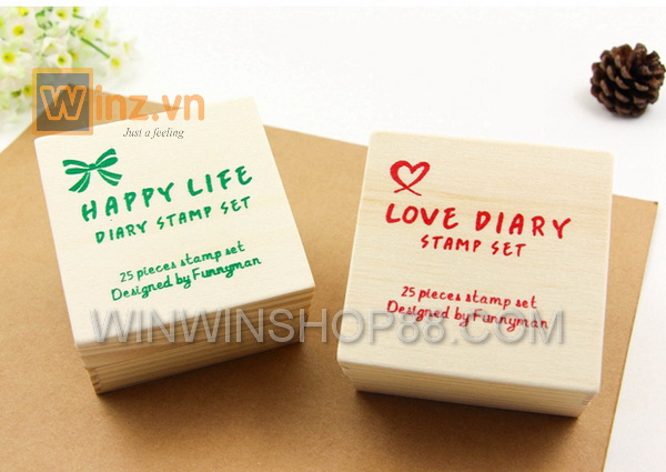 Combo-bo-con-dau-Happy-Life-va-Love-Diary