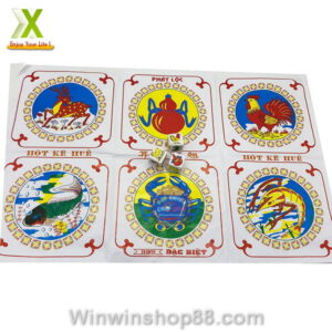 Bộ đồ chơi lắc bầu cua cá cọp - Hình ảnh 4