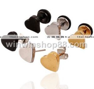 Bông tai trái tim BT67 - Hình ảnh 3