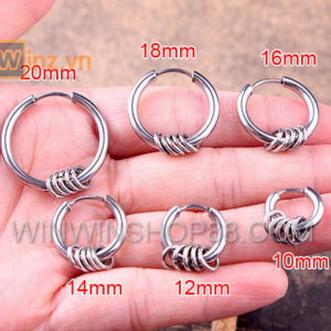 Bông tai Hàn Quốc 10mm BT321