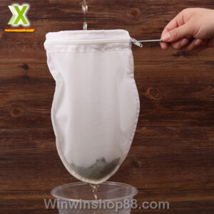 Cây vợt vải lọc trà, cà phê loại trung 34x19x32cm - Hình ảnh 3
