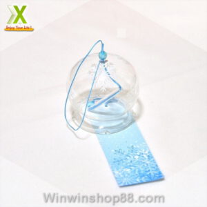 Chuông gió Nhật Bản Furin hoa tuyết - Hình ảnh 4