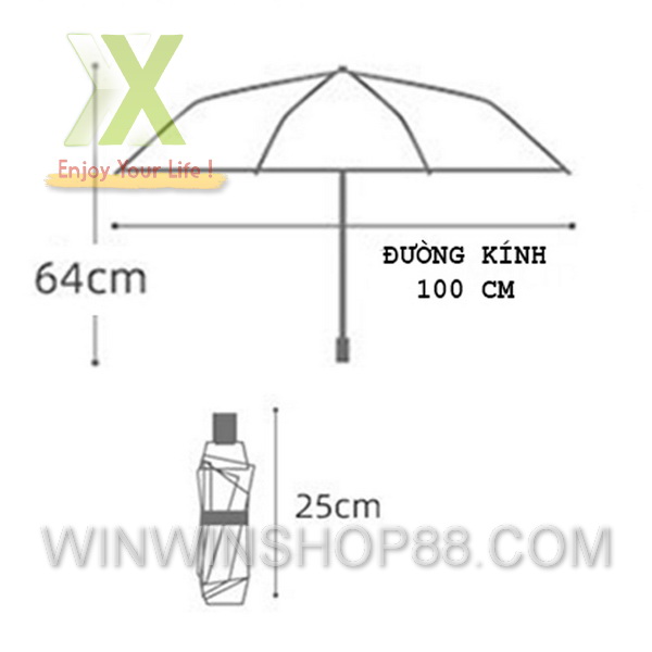 Du xep sieu gon chong tia UV hong ngoai