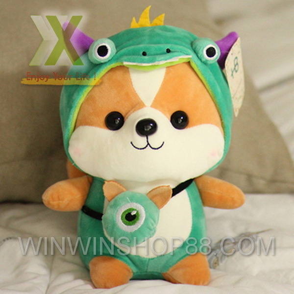 Gấu Bông Chó Shiba Cosplay mềm mịn size nhỏ 25 cm Quận Tân Bình