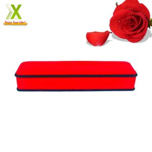 Hộp vải nhung đựng trang sức lắc tay, dây chuyền dạng hộp dài V.2 - Hình ảnh 3