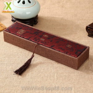 Hộp gấm đựng dây chuyền và lắc tay - Hình ảnh 2