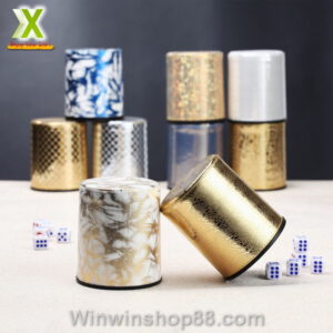 Lắc xí ngầu sang trọng dùng cho quán bar, karaoke kèm xí ngầu V.2 - Hình ảnh 4