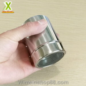 Lọ rắc bột ca cao, matcha chất liệu inox - Hình ảnh 3