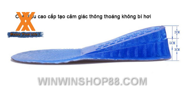 lót giày tăng chiều cao nữ