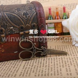 Mặt dây chuyền hình cây kéo vintage mdc87 - Hình ảnh 2