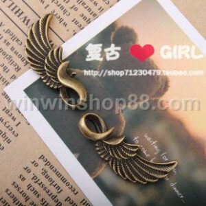 Mặt dây chuyền hình đôi cánh vintage mdc85 - Hình ảnh 4