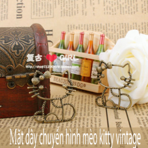 Mặt dây chuyền hình mèo kitty mdc100