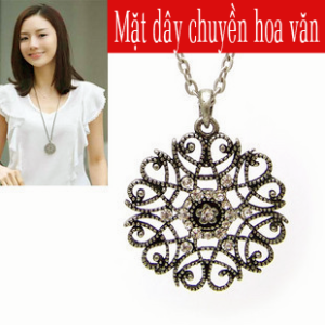 Mặt dây chuyền hoa văn mdc114