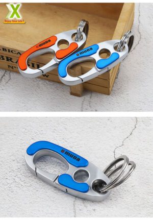 Móc khóa xe máy OMUDA 3752 có chốt cài thắt lưng - Hình ảnh 2