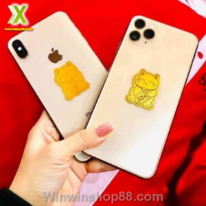 Miếng Dán Điện Thoại Mèo Thần Tài - Hình ảnh 2
