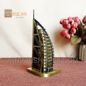 Mô hình khách sạn Burj Al Arab V.2 cao 16 cm