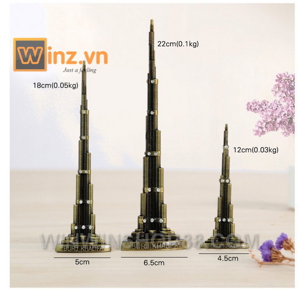 Mo-hinh-nha-choc-troi-Burj-Khalifa-cao-22-cm