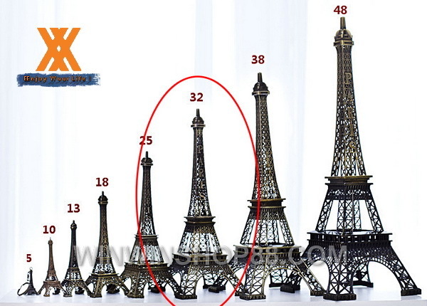 mô hình tháp eiffel ở đà nẵng