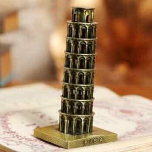 Mô hình tháp nghiêng Pisa cao 19.5 cm
