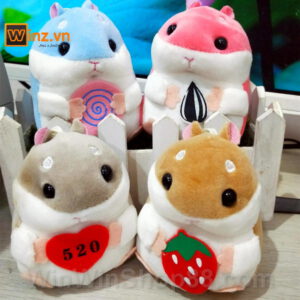 Móc khóa gấu bông Hamster V.2 - Hình ảnh 3