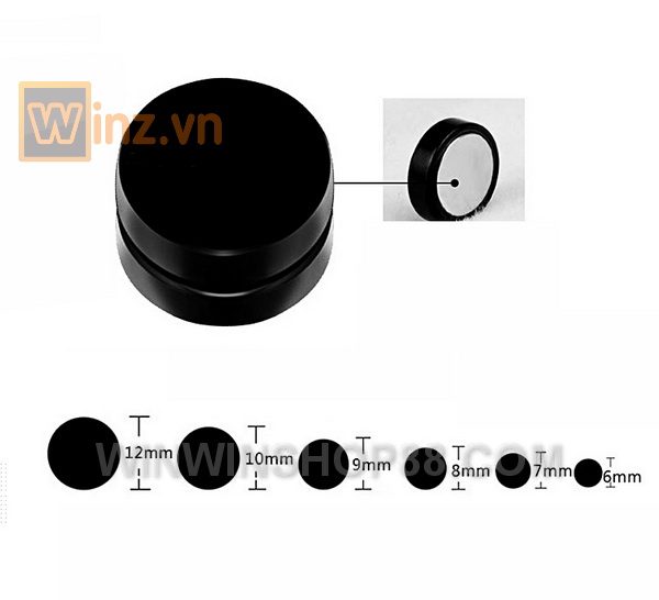 Bong-tai-nam-cham-inox-6mm-NC108B