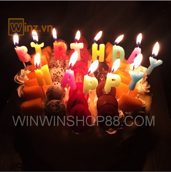 đèn cầy happy birthday