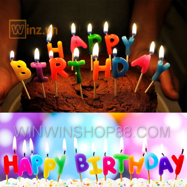 nến happy birthday day