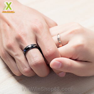 Nhẫn cặp tình nhân Love NC237 - Hình ảnh 2