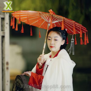 Ô dù múa Nhật Bản tua rua retro - Hình ảnh 2