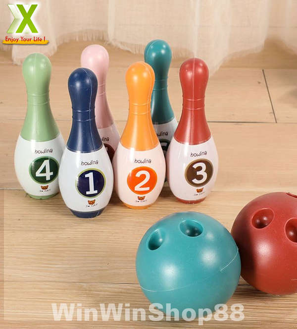 Bán Bộ Đồ Chơi Bowling Nén Bóng Cho Bé 4 Result min Quận 2